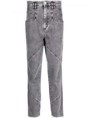 Jean droit Isabel Marant gris