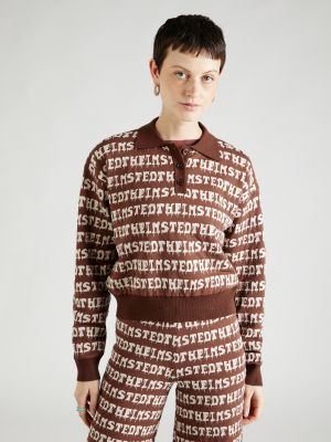 Пуловер Helmstedt кафяво