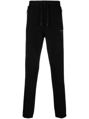 Sportovní kalhoty s potiskem jersey Karl Lagerfeld černé