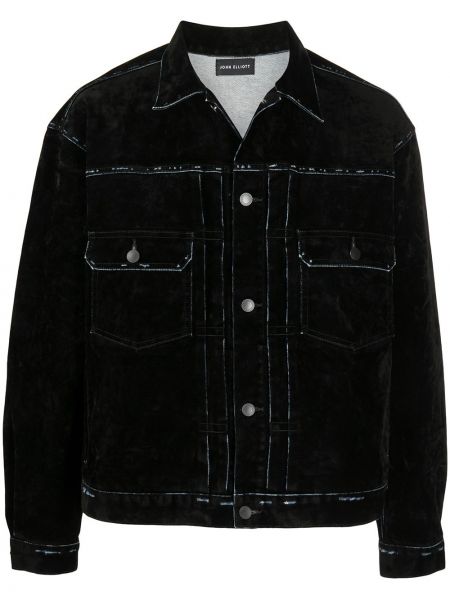 Chaqueta vaquera John Elliott negro