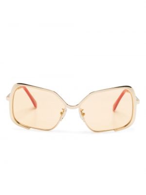 Saulesbrilles Marni Eyewear zelts