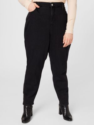 Τζιν Calvin Klein Jeans Curve μαύρο