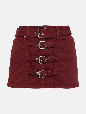 Spódnica jeansowa Blumarine czerwona