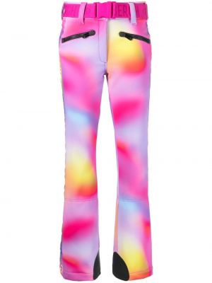 Pantaloni cu imagine Goldbergh violet