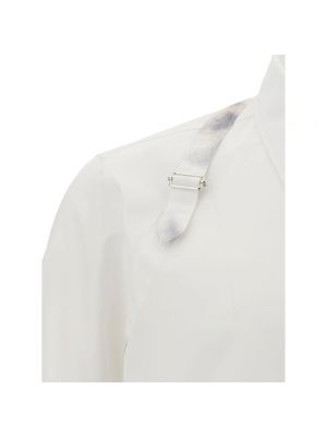 Camisa con estampado Alexander Mcqueen blanco