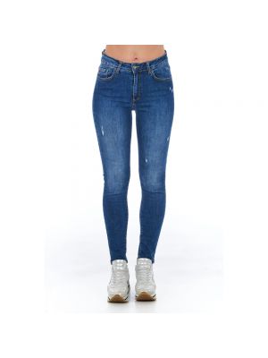 Jeans skinny Frankie Morello bleu