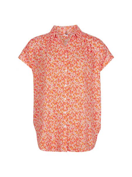 Плетеная рубашка с коротким рукавом O`neill оранжевая