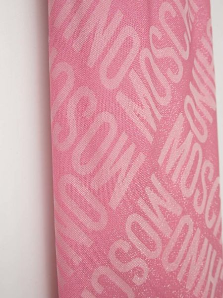 Розовый платок Moschino