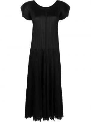 Šaty Issey Miyake Pre-owned, černá