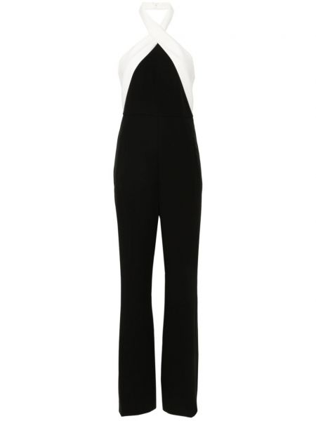 Lang jumpsuit Roland Mouret sort