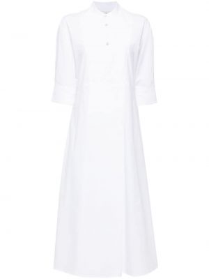 Bavlněné šaty Studio Nicholson bílé