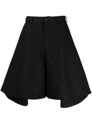 Pantaloni din jacard Comme Des Garcons Homme Plus negru