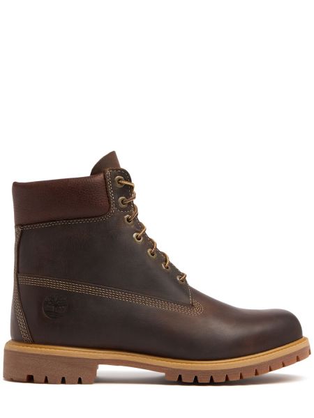 Blonder snørebånd støvletter Timberland brun