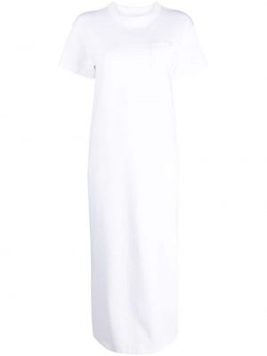 Sukienka midi Sacai biała