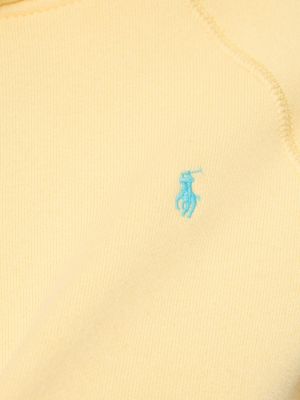 Bluza z kapturem bawełniana z dżerseju Polo Ralph Lauren zielona