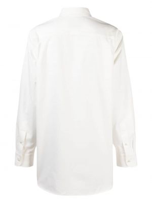 Medvilninė marškiniai Studio Nicholson balta