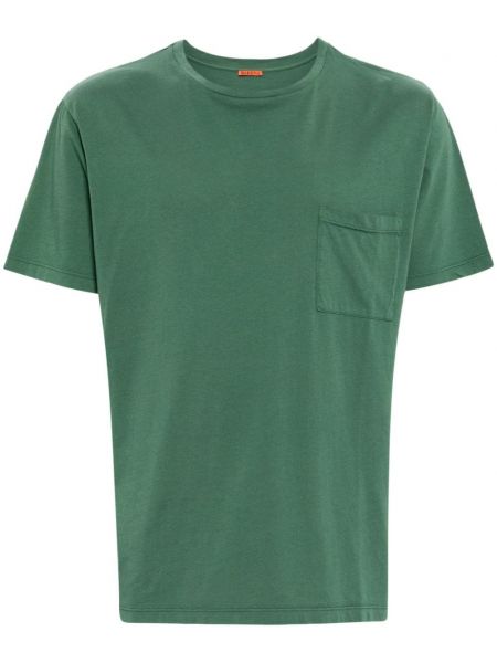 Βαμβακερή μπλούζα με τσέπες Barena πράσινο