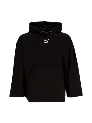 Oversize hoodie Puma schwarz
