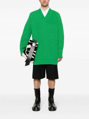 Pullover Jil Sander grün