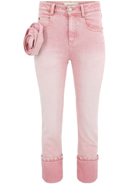 Straight fit jean pantolon Hellessy pembe