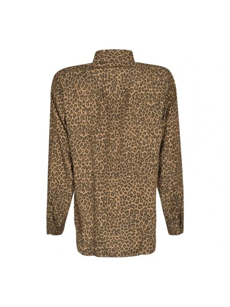 Camisa leopardo Tom Ford marrón
