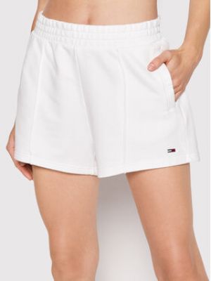 Shorts de sport Tommy Jeans blanc