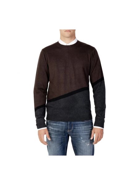 Sweter z okrągłym dekoltem z długim rękawem Antony Morato