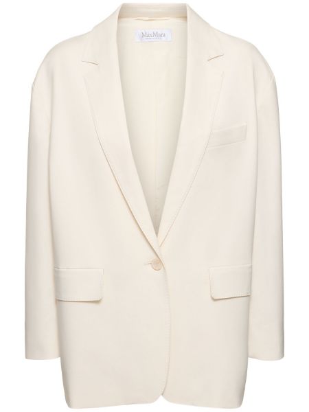 Oversized blazer i bomull Max Mara