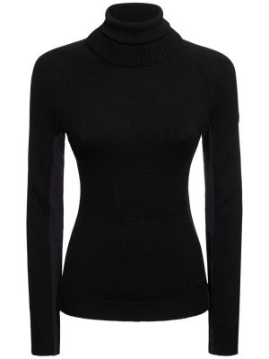 Suéter de lana Moncler Grenoble negro