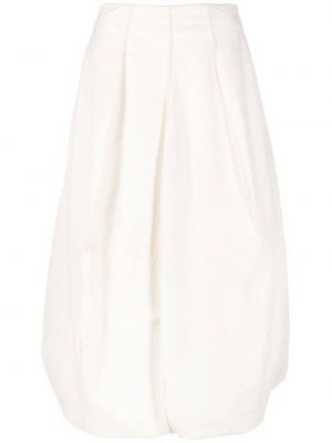 Πλισέ φούστα Gentry Portofino λευκό