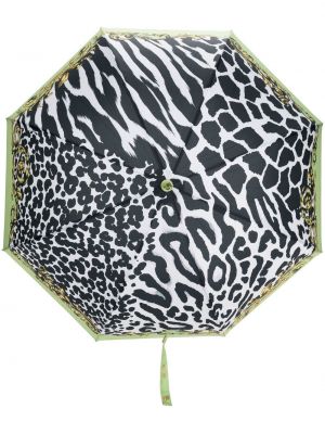 Чадър с принт с животински шарки Moschino