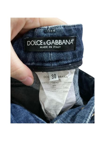 Jeans aus baumwoll Dolce & Gabbana Pre-owned blau