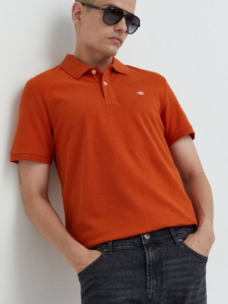 Тениска с дълъг ръкав Tom Tailor оранжево