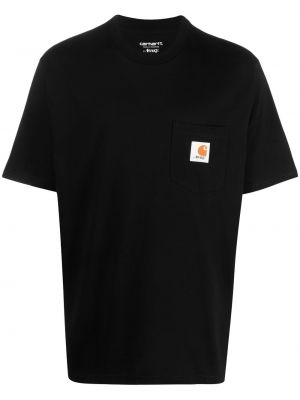 T-shirt mit taschen Awake Ny schwarz