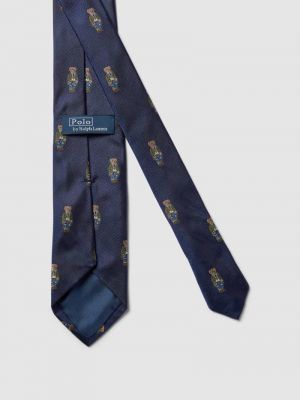 Krawat Polo Ralph Lauren niebieski