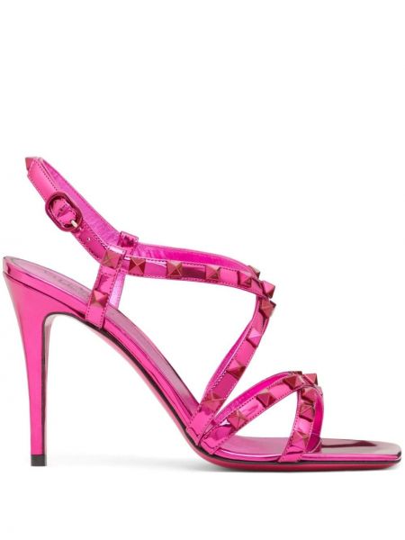 Sandály Valentino Garavani růžové