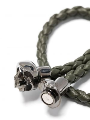 Bracelet avec perles Alexander Mcqueen vert