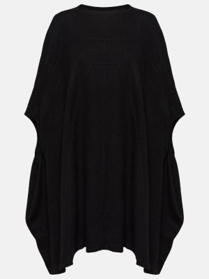 Mini robe en laine Rick Owens noir