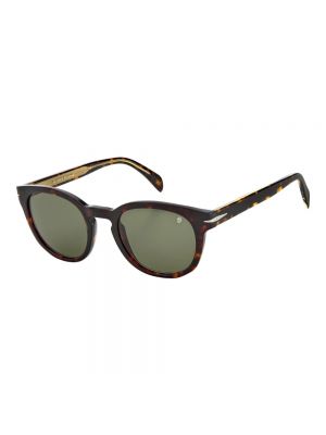 Okulary przeciwsłoneczne Eyewear By David Beckham brązowe