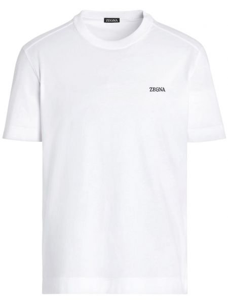 T-shirt Zegna bianco