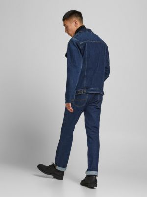 Straight jeans Jack & Jones blau