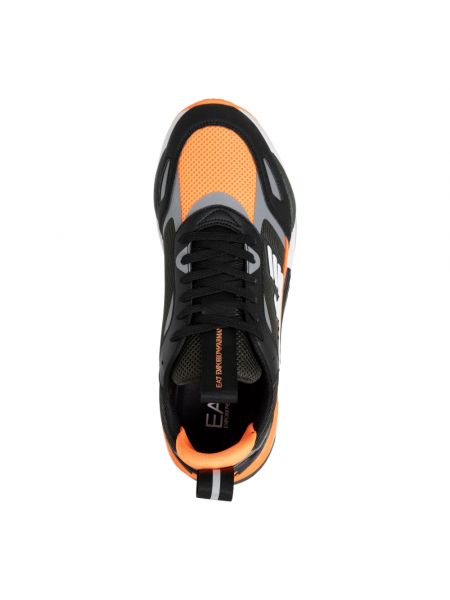 Sneakersy sportowe Emporio Armani Ea7 pomarańczowe