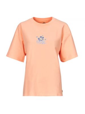 Koszulka z krótkim rękawem Rip Curl pomarańczowa