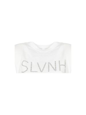Tričko s krátkými rukávy Silvian Heach bílé