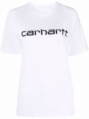 Camiseta con estampado Carhartt Wip blanco