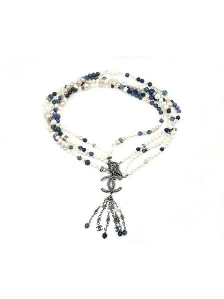 Montres avec perles Chanel Vintage bleu