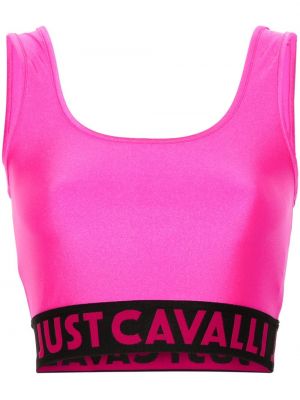 Tank top Just Cavalli roza