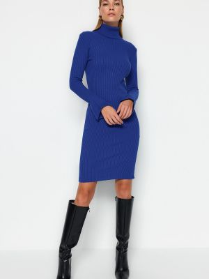 Mini šaty Trendyol modré