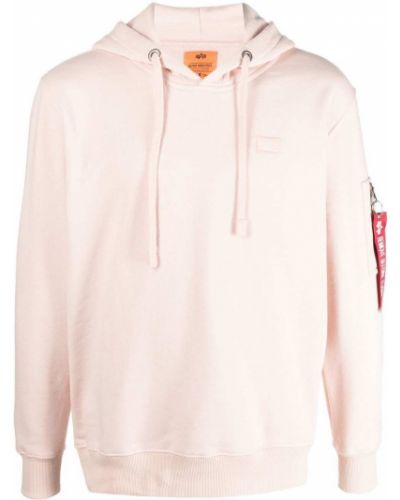 Trykt t-skjorte Alpha Industries rosa