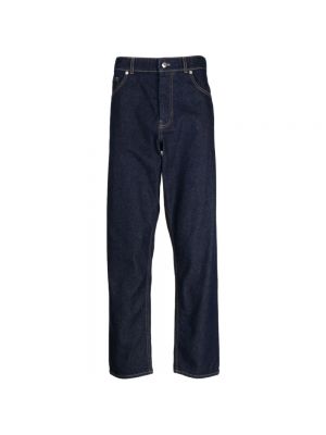Straight jeans Maison Kitsuné blau
